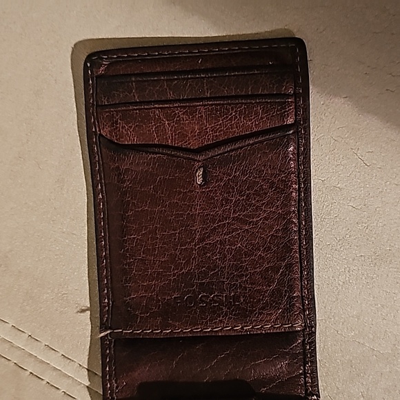 FOSSIL Leather Wallet, Men's - Picture 8 of 9